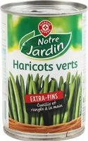 Mängden socker i Haricots verts extra fins cueilli et rangés à la main 1/2