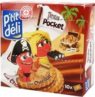 Mängden socker i Fourrés ronds chocolat pocket x 20