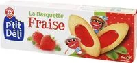 Mängden socker i Barquettes à la fraise