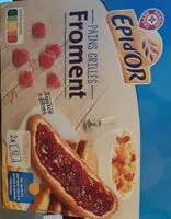 Mängden socker i Pains grillés au Froment