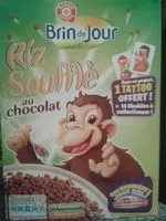 Mängden socker i Riz Soufflé au Chocolat