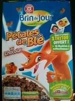 Mängden socker i Pétales de blé au chocolat