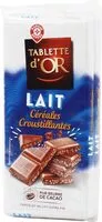 Mängden socker i Chocolat au lait et au riz