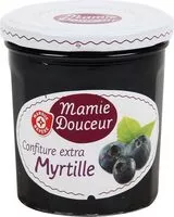 Mängden socker i Confiture myrtille