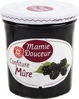Mängden socker i Confiture de mûre