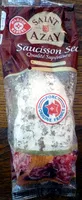 Mängden socker i Saucisson sec pur porc