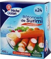 Mängden socker i Bâtonnets de Surimi