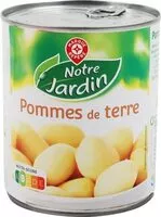 Mängden socker i Pommes de terre