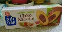 Mängden socker i La Barquette Choco Noisette