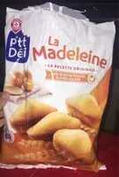 Mängden socker i Madeleines aux oeufs frais