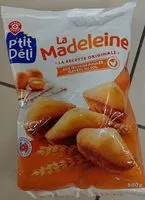 Mängden socker i La madeleine