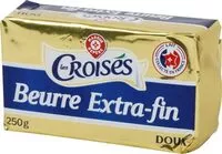 Mängden socker i Beurre extra fin doux 82% MG