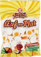 Mängden socker i Gélifiés oeufs sur le plat