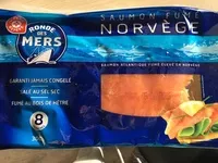 Mängden socker i Saumon fumé Norvège