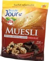 Mängden socker i Muesli croustillant chocolat