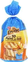 Mängden socker i 10 Pains au lait au levain