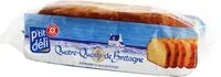 Mängden socker i Quatre-quarts de bretagne