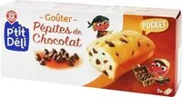 Mängden socker i 5 mini gateaux pépites de chocolat
