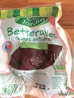 Mängden socker i Betteraves rouges entières