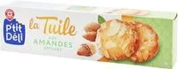 Mängden socker i Tuiles Amandes
