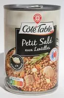 Mängden socker i Petit salé aux lentilles