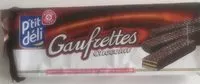 Mängden socker i Gaufrettes Chocolat
