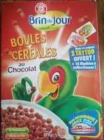 Mängden socker i Boules céréales au chocolat