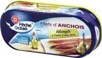 Mängden socker i Filets d'anchois, allongés, à l'huile d'olive 30%