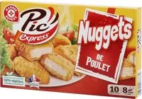 Mängden socker i Nuggets de poulet x10
