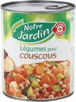 Mängden socker i Légumes pour couscous