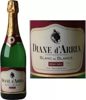 Mängden socker i Vin mousseux Blanc de blancs demi-sec