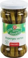 Mängden socker i Asperges vertes miniatures
