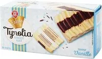 Mängden socker i Glace feuilletée parfum vanille tyrolia