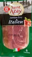 Mängden socker i Jambon cru italie