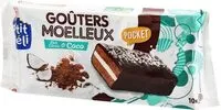 Mängden socker i Goûter Moelleux P'tit Déli Coco, x10