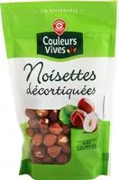 Mängden socker i Noisettes décortiquées