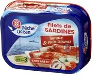 Mängden socker i Filets de Sardines à la Tomate et aux petits légumes