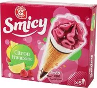 Mängden socker i Cônes citron/framboise sauce fruits rouges x 6