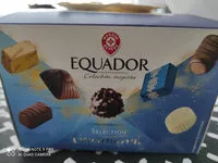 Mängden socker i Assortiment Equador Chocolats fins