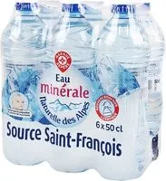 Mängden socker i Eau minérale naturelle - 6 x 50 cl UNITÉ