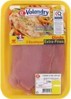 Mängden socker i Escalopes ef de dinde cert x3