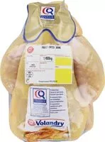 Mängden socker i Poulet jaune certifié