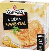 Mängden socker i 6 Crêpes emmental