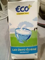 Mängden socker i lait demi écrémé eco