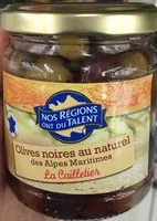 Mängden socker i Olives Noires au Naturel des Alpes Maritimes La Cailletier