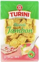 Mängden socker i Raviolis au jambon