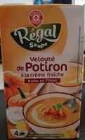 Mängden socker i Velouté de potiron à la crème fraîche