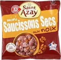 Mängden socker i Mini Saucissons secs Saint Azay Aux noix
