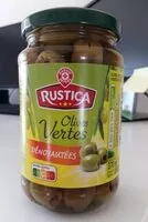 Mängden socker i Olives vertes dénoyautées