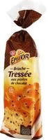 Mängden socker i Brioche tressée pépites choco
